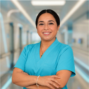Retrato de Mg. Ivette Vivanco Vidarte, docente del congreso