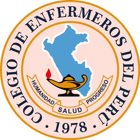 Logo de Colegio de Enfermeros del Perú, auspiciador del congreso